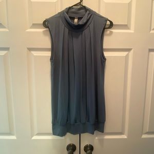 High Neck Tank Top Blouse